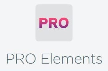 PRO Elements plugin dashboard